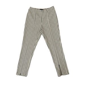 Who What Wear / Target Plaid Ankle Pants Size 8 Zippered Ankle Work Pants